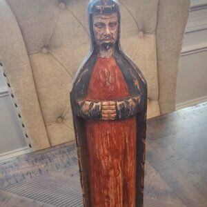 Southern Living At Home Wise Men Nativity Santos Faux Wood Carved King